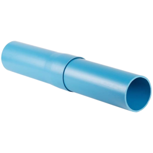 Труба НПВХ синяя обсадная Дн 113х5,0 L=2м Хемкор цена за м.