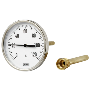 Термометр биметаллический осевой Дк63 L=40мм G1/2" 120C А50.20 Wika 12012891
