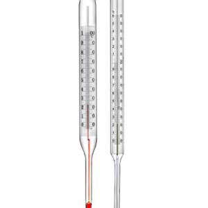 Термометр керосиновый прямой L=66мм 100C ТТЖ-М Стеклоприбор